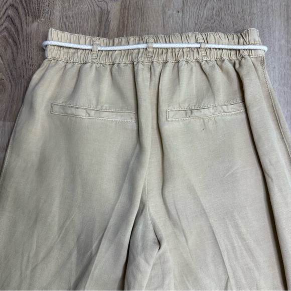 NWT C&C California Tan Linen Wide Leg Pants size 2 - Picture 6 of 9